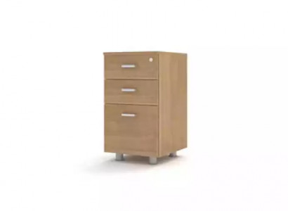 Brown Office Room Wooden Dresser Office Furniture Classic Filing Cabinet